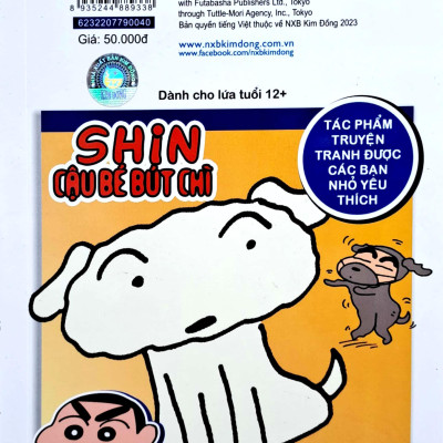 Shin - Cậu Bé Bút Chì - Phiên Bản Hoạt Hình Màu - Tập 40: Cu Shin Gặp Họa (Tái Bản 2023)