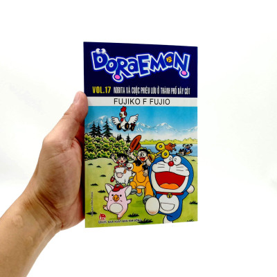 Doraemon Tập 17 - Nobita Và Cuộc Phiêu Lưu Ở Thành Phố Dây Cót (Tái Bản 2023)