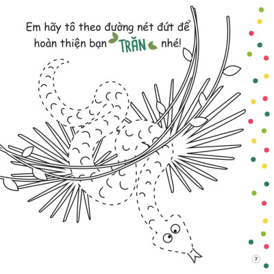 Tủ Sách Sáng Tạo - Tô Màu Ngộ Nghĩnh - Rừng Rậm