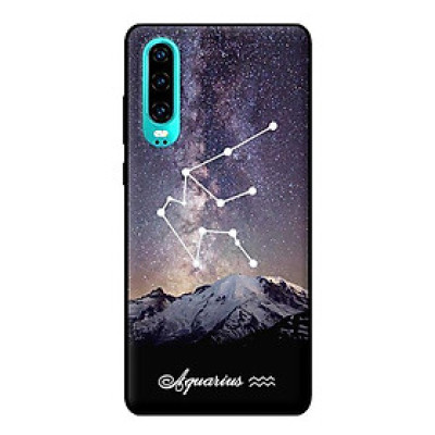 Ốp in cho Huawei P30 Cung Hoàng Đạo - Aquarius - Hàng chính hãng