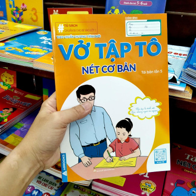 Chuẩn Bị Cho Bé Vào Lớp 1 - Vở Tập Tô - Nét Cơ Bản