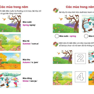 Combo 5 Cuốn - Thực Hành Kĩ Năng Toán Cho Bé 2-6 Tuổi - Theo chương trình Giáo dục mầm non chuẩn