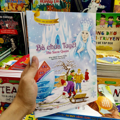 Bà Chúa Tuyết (Truyện Dành Cho Trẻ Từ 3 Tuổi) - Truyện Song Ngữ Anh - Việt