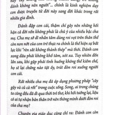Dạy Con Tự Chủ - Dạy Con Không La Mắng