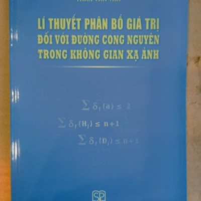 Sách - Lí thuyết phân bố giá trị đối với đường cong nguyên trong không gian xạ ảnh