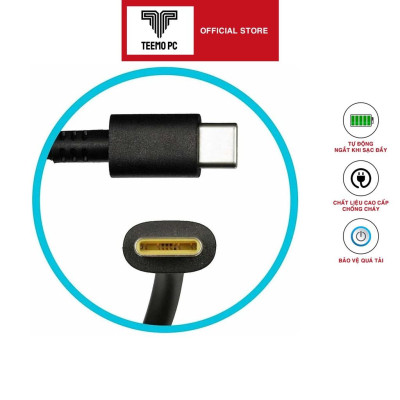 Sạc Tương Thích Cho Laptop Lenovo Thinkpad X13 Gen 2 - Hàng Nhập Khẩu New Seal TEEMO PC TEAC1165
