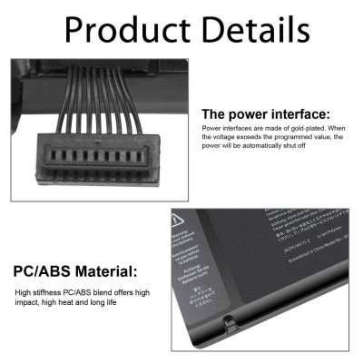 Pin Tương Thích Cho Macbook Pro 15 Inch A1286 ( 2011-2012 ) TEEEMO PC Hàng Nhập Khẩu New Seal