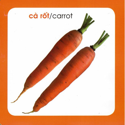 Từ Điển Hình Ảnh Cho Bé: Rau Củ (Tái Bản 2019)