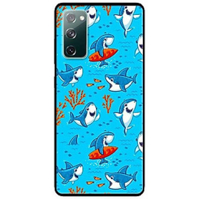 Ốp lưng dành cho Samsung A90 - Samsung S20 FE mẫu Cá Mập Lướt Ván