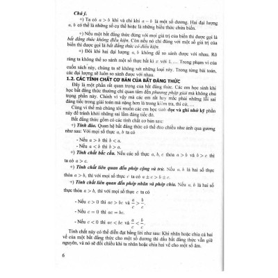 Sách - Phương Pháp Giải Toán Bất Đẳng Thức Và Cực Trị Dành Cho Học Sinh Lớp 8  - 9 ( HA)