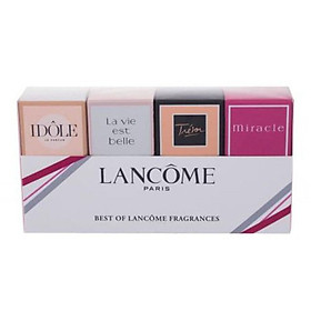 Set Nước Hoa mini Lancome  ( 4 chai )