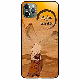 Ốp lưng in cho Iphone 11 Pro Max Mẫu Bước Chân An Lạc