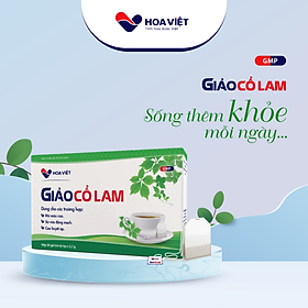 Trà Giải độc mát gan Giảo Cổ Lam Hoa Việt - Hỗ trợ sức khỏe tim mạch, tiểu đường, mỡ máu