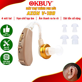 Máy trợ thính không dây Axon V-168 - Tặng kèm hộp đựng máy