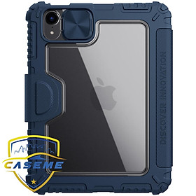 Bao da dành cho iPad Mini 6 2021 hàng chính hãng Nillkin Bumper Leather có nắp bảo vệ camera