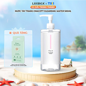 Nước Tẩy Trang Chacott Cleansing Water 500ml