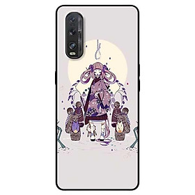 Ốp lưng dành cho Oppo A5 ( 2020 ) - A9 ( 2020 ) - Find X2 - F11 Pro mẫu Ma Nữ