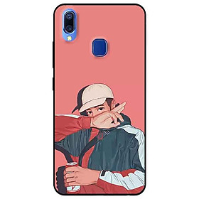 Ốp lưng in cho Vivo Y91/Y91i/Y95 Mẫu Cô Gái Tóc Ngắn