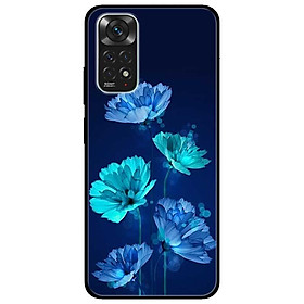 Ốp lưng dành cho Xiaomi Redmi Note 11 4G mẫu Hoa Đêm Xanh