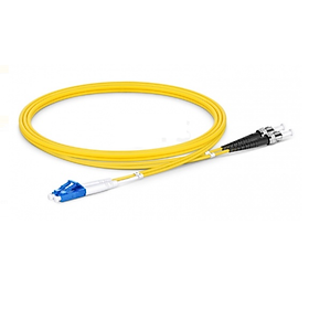 Dây nhảy quang LC UPC to ST UPC Duplex 1m sample - Xmethod Network - Hàng chính hãng