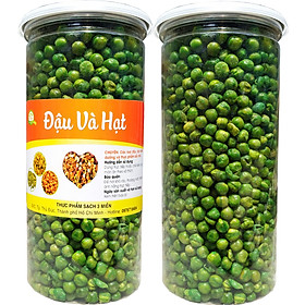 (COMBO 2 HŨ 800G) ĐẬU HÀ LAN SẤY MUỐI HIỆU TÂN LỘC PHÁT