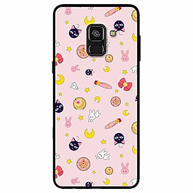 Ốp lưng dành cho Samsung A8 2018 mẫu Hoạ Tiết Thuỷ Thủ