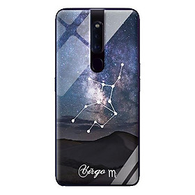 Ốp kính 12 cung Hoàng Đạo cho Oppo F11 Pro Virgo - Hàng chính hãng