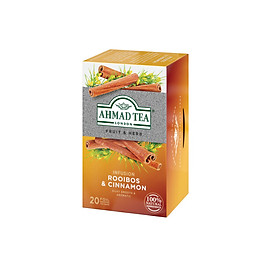 [Nhập khẩu độc quyền] TRÀ AHMAD ANH QUỐC -  ROOIBOS & QUẾ (30g) - Hồng trà Nam Phi & Quế tốt cho sức khỏe