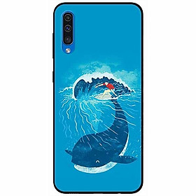 Ốp lưng dành cho Samsung A50 / A50s mẫu Ván Cá Voi