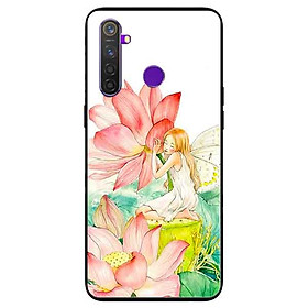 Ốp lưng in cho Realme 5 Mẫu Cô Gái Trung Hoa