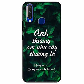 Ốp lưng in cho Vivo Y12, Vivo Y15, Vivo Y17 Mẫu Anh Thương Em