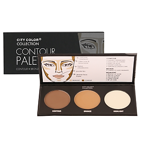 Phấn Tạo Khối City Color 3 ô Contour Effects 100g(lỗi)