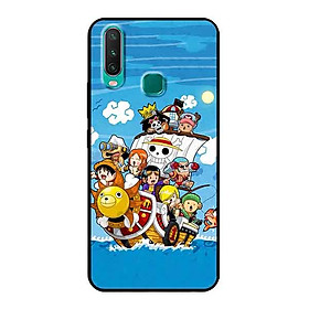 Ốp Lưng in cho Vivo Y15 Mẫu Hải Tặc Mũ Rơm - Hàng Chính Hãng