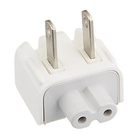 Đầu cắm nguồn dành cho sạc Macbook, Macbook Air, Macbook Pro (dạng 2 chấu chân dẹt) hàng nhập khẩu.