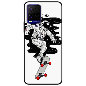 Ốp lưng dành cho Vivo Y21 - Vivo Y21s mẫu Phi Hành Gia Lướt Ván