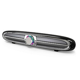 Loa Soundbar hổ trợ USB Smalody 3,5 mm,siêu trầm 10W/ Giắc cắm tai nghe micrô cho máy tính, để bàn,TV