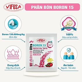 VIF-FLOWER Ultra - Phân bón Boron 15 gói 25ml