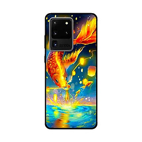 Ốp Lưng Dành Cho Samsung Galaxy S20 Ultra mẫu Cá Chép Vàng̣ - Hàng Chính Hãng