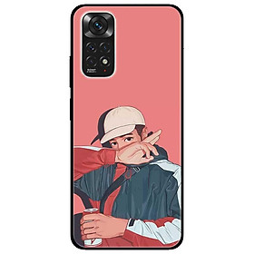 Ốp lưng dành cho Xiaomi Redmi Note 11 4G mẫu Chàng Trai Áo Khoác Cam