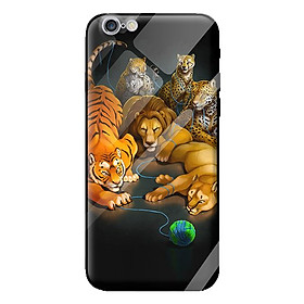 Ốp kính cường lực cho iPhone 6s mẫu hổ 213 - Hàng chính hãng