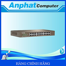 Tenda TEG1024D - Bộ Chia Tín Hiệu Để Bàn 24 cổng 10/100/1000Mbps - Hàng Chính Hãng