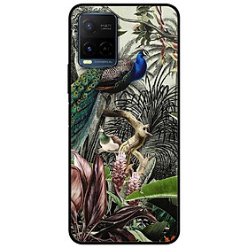Ốp lưng dành cho Vivo Y21 - Vivo Y21s mẫu Công Rừng Cây