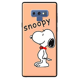 Ốp in cho Samsung Galaxy Note 9 Chú Chó Snoopy - Hàng chính hãng