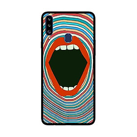 Ốp Lưng Dành Cho Samsung Galaxy A20s mẫu Môi Gợi Cảm - Hàng Chính Hãng