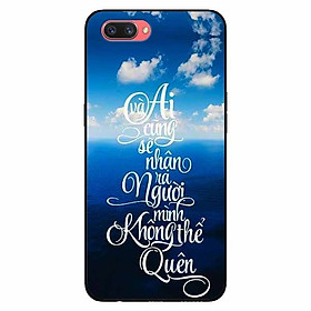 Ốp lưng in cho Realme C1 Mẫu Không Thể Quên