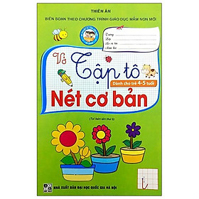 Vở Tập Tô Nét Cơ Bản (Dành Cho Trẻ 4-5 Tuổi)