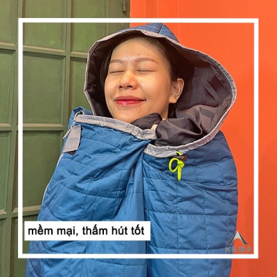 Túi ngủ văn phòng cho nam và nữ - Túi dã ngoại ,du lịch , chống thấm ,cách nhiệt và giữ nhiệt tốt , có dây rút , gọn nhẹ và tiện lợi