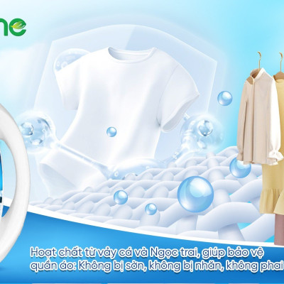 Nước Giặt Xả Công Nghệ Sinh Học Bell Home Hương Sang Trọng 3,2kg