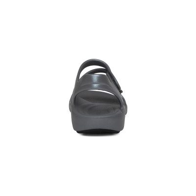 Sandal sức khoẻ nữ Aetrex Jillian Sport Grey- Sandal nâng vòm mềm nhẹ, không thấm nước