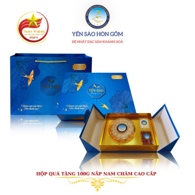 [HGK-G1] Yến Sào Tinh Chế Sợi Rối Phủ Chân - Yến Sào Hòn Gốm Chính Hiệu Khánh Hoà - HGK NEST